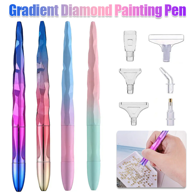 Resin Art Workshop - مجموعة أقلام رسم بالألماس المتدرج مع