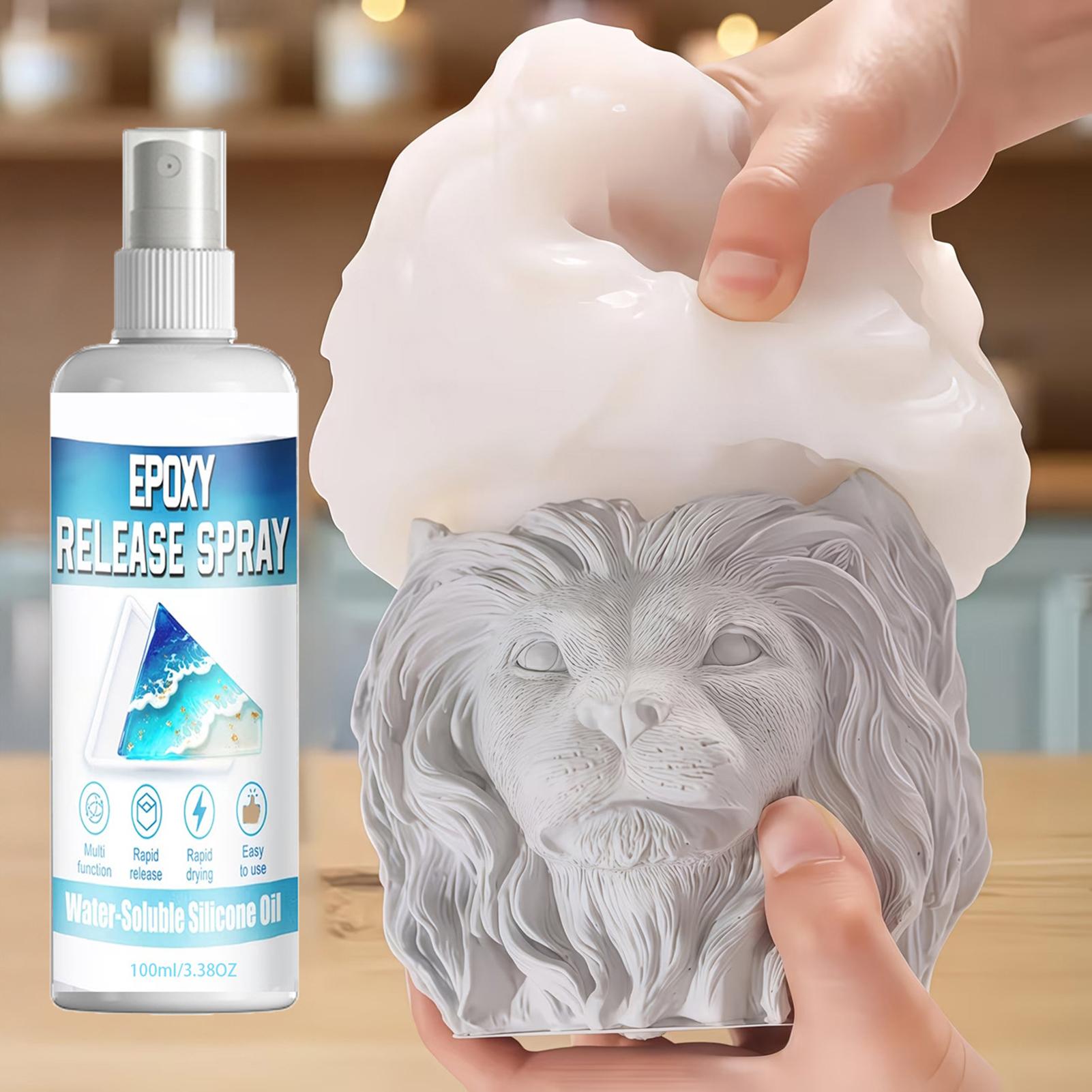 Resin Art Workshop - رذاذ سيليكون للقوالب، رذاذ إيبوكسي قوي