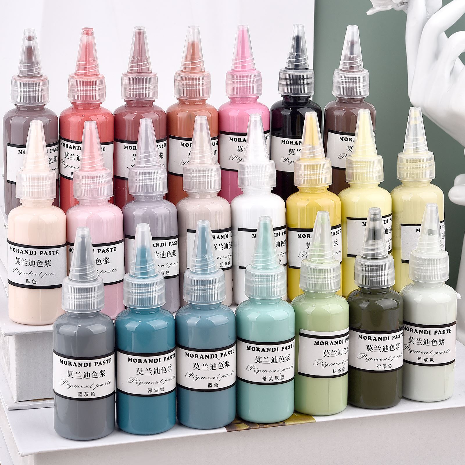Resin Color Paste - Morandi ألوان السائل الراتنج أصباغ راتنجات