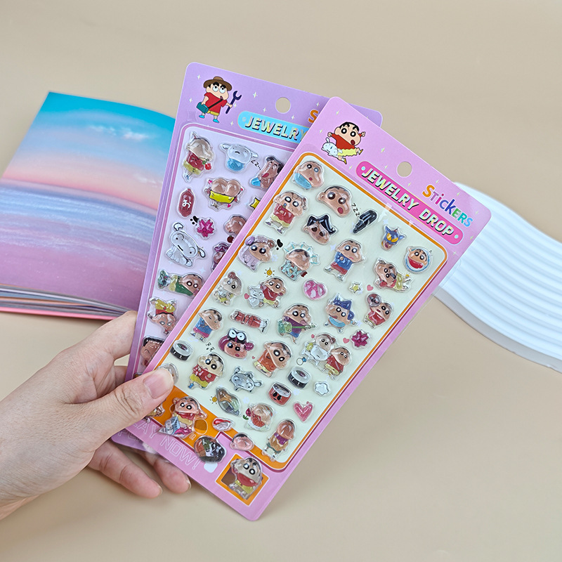 Resin Art Phone Case - ملصق كرتوني ثلاثي الأبعاد من الراتنج
