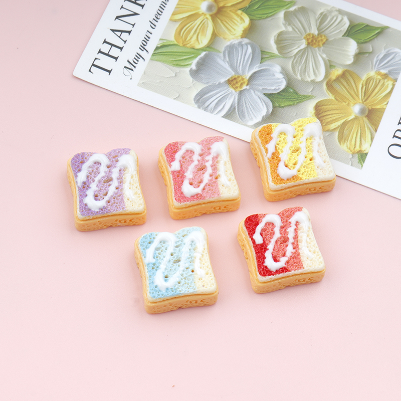 Resin Art Earrings Material - 30/300 قطعة من البسكويت الصغير على