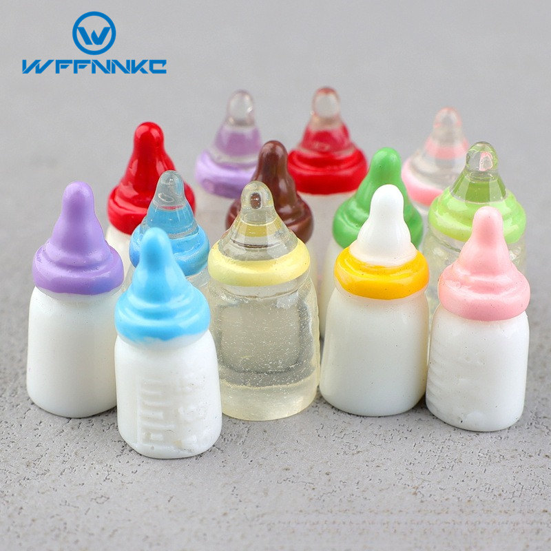 Resin Art Earrings Material - WFFNKC-زجاجة محاكاة كرتونية ، مواد راتنج