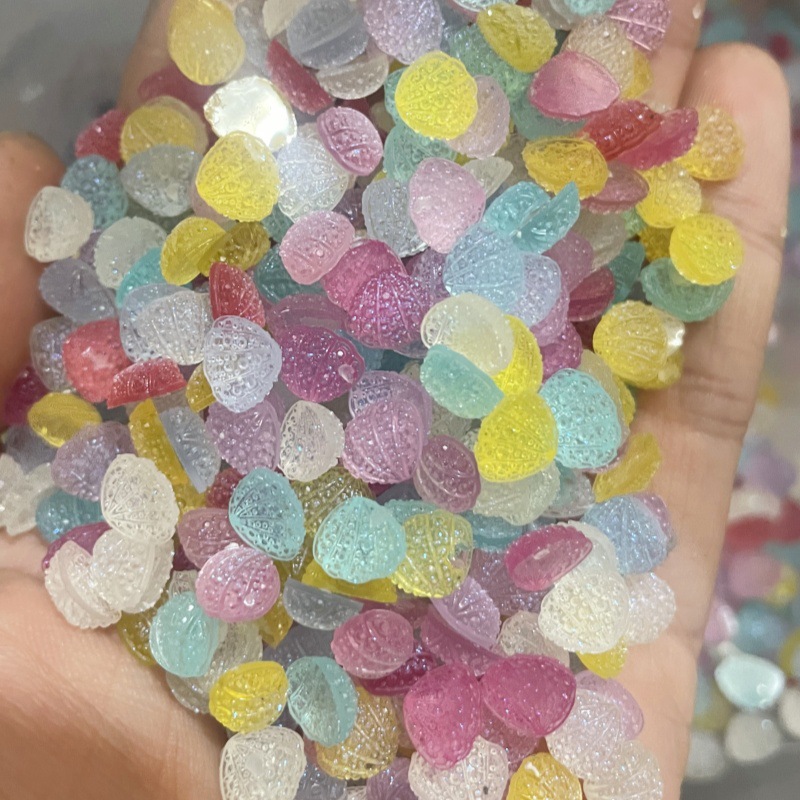 Resin Art Phone Case - زينة راتنجية مسطحة الظهر بقشرة سكرية