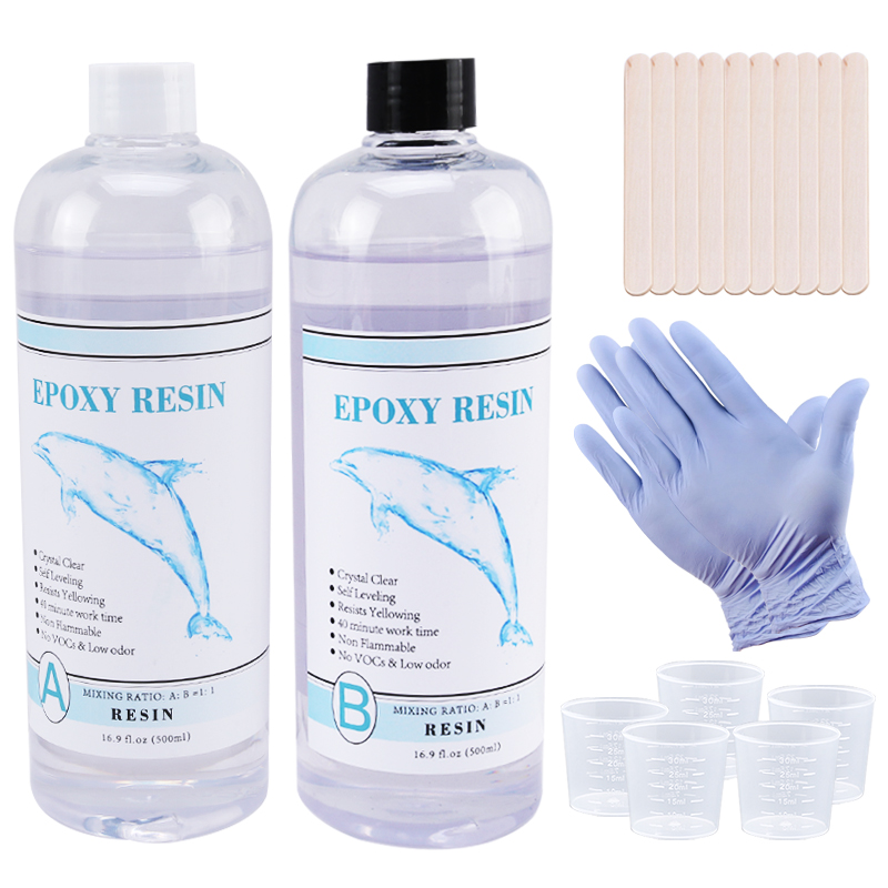 Uv Resin Clear Hard - 1:1 واضح راتنجات الايبوكسي كريستال واضح