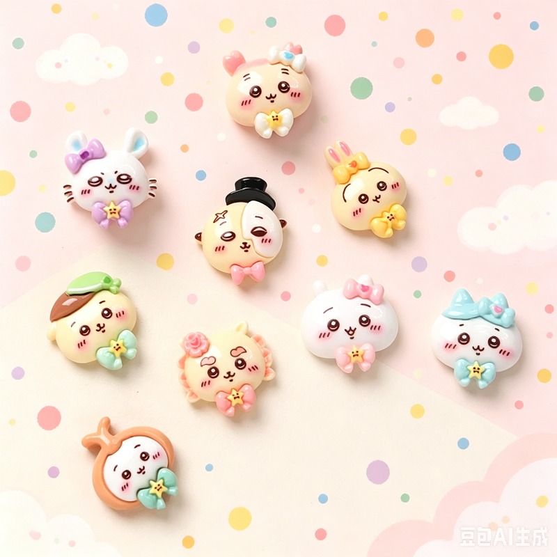 Resin Art Phone Case - إكسسوارات راتنجية كرتونية يدوية الصنع من