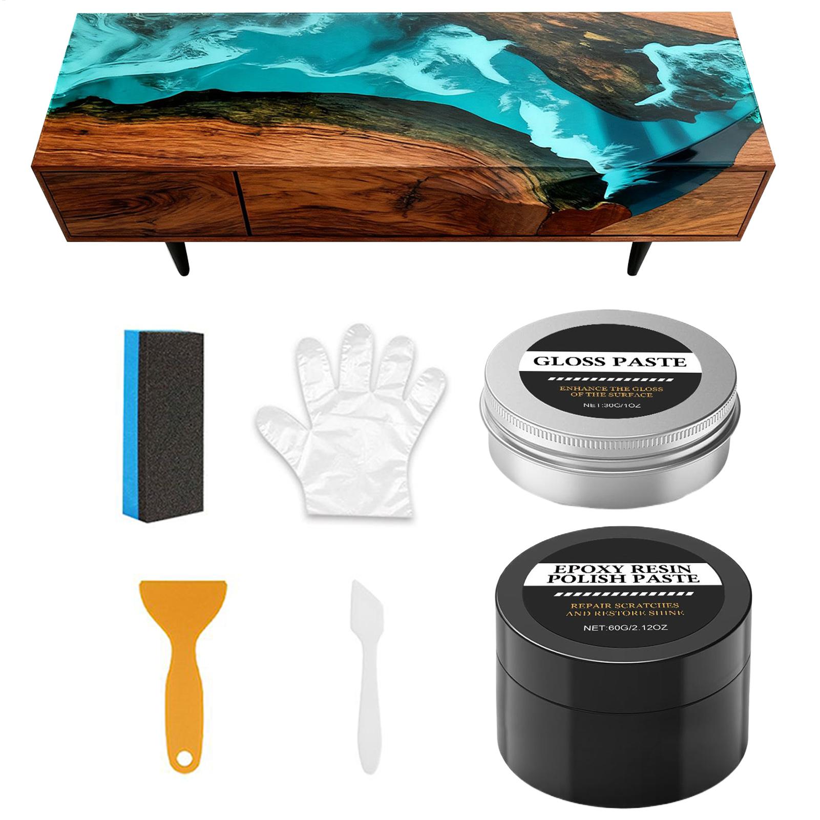 Resin Art Epoxy - مجموعة تلميع راتنجات الإيبوكسي - مركب