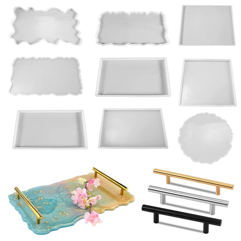 Resin Art Workshop - صينية الايبوكسي الراتنج قالب من السيليكون