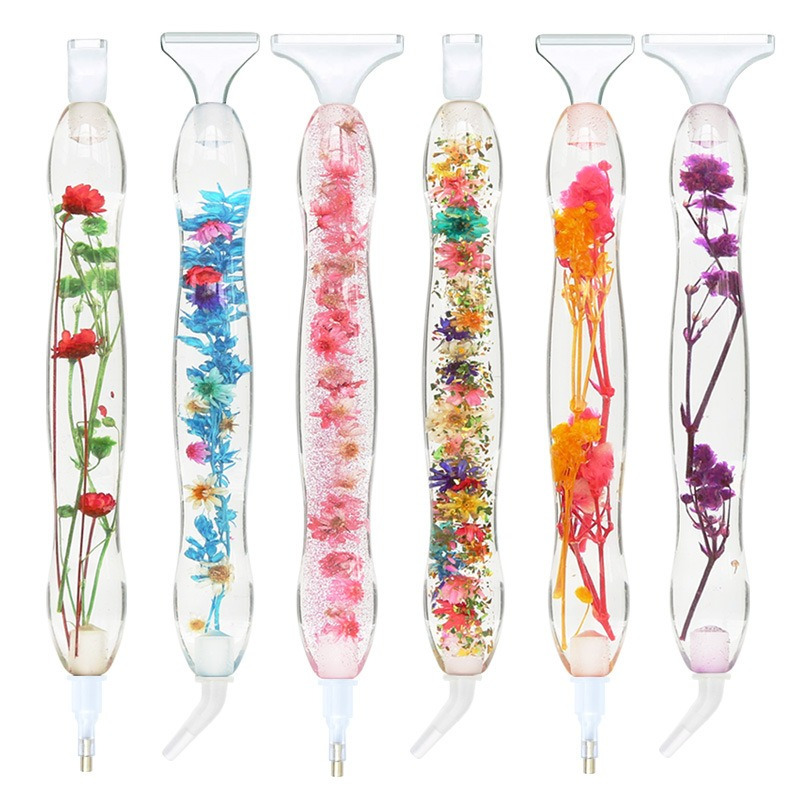 Resin Art Workshop - مجموعة أقلام رسم بالألماس ثلاثية الأبعاد