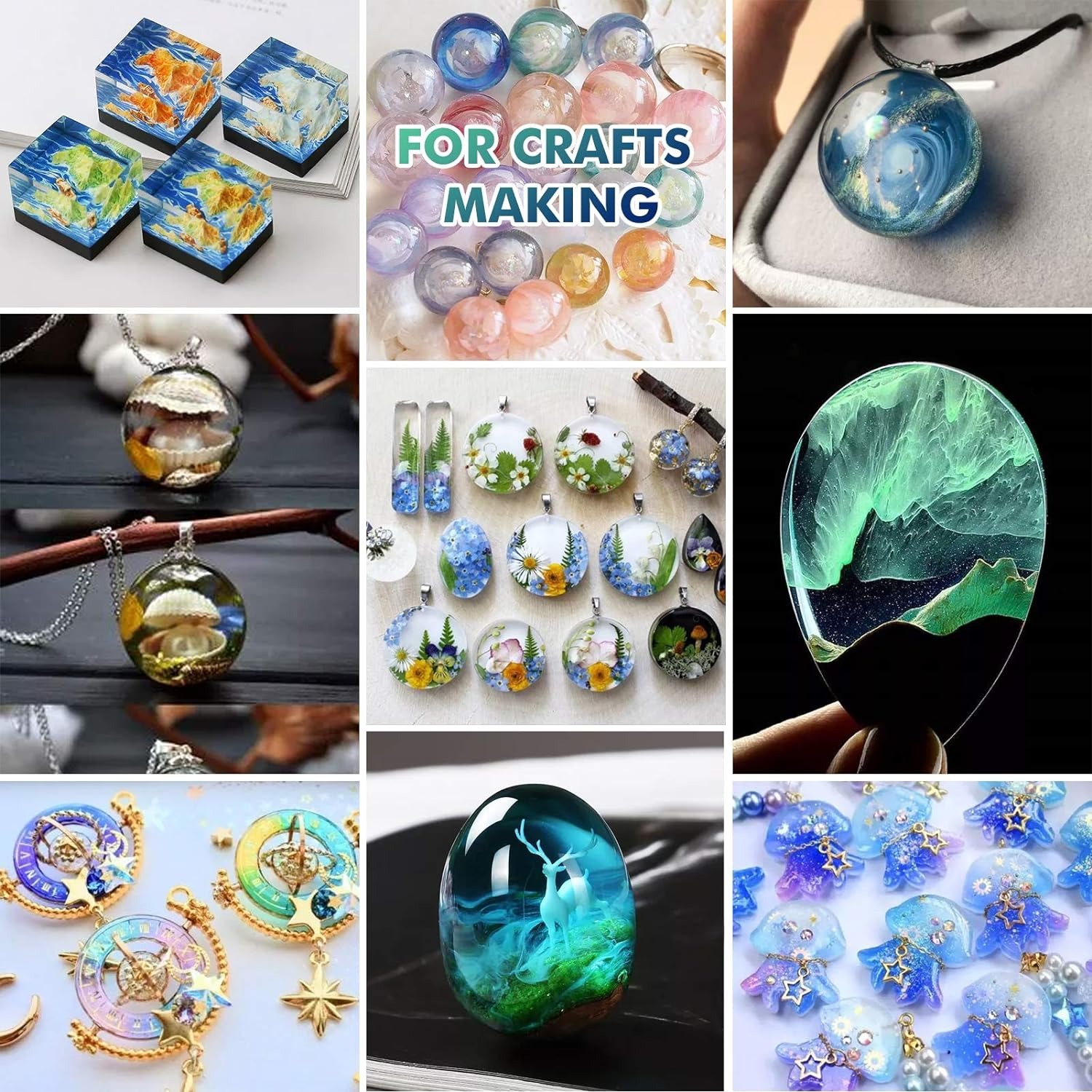 راتنج إيبوكسي نقي كريستالي مطو - مراجعة Resin Art Epoxy وسعره