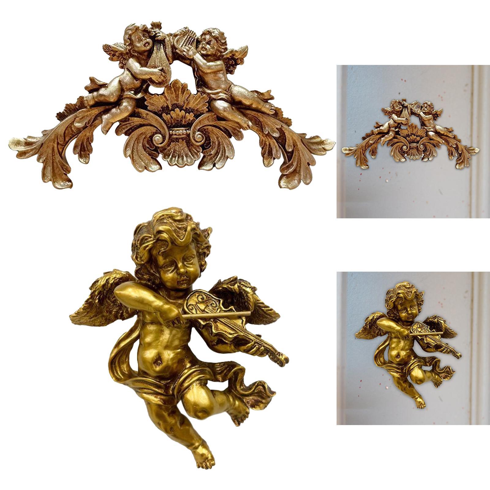 الملاك جدار النحت ديكور المنزل - مراجعة Resin Art Gift For Birthday وسعره