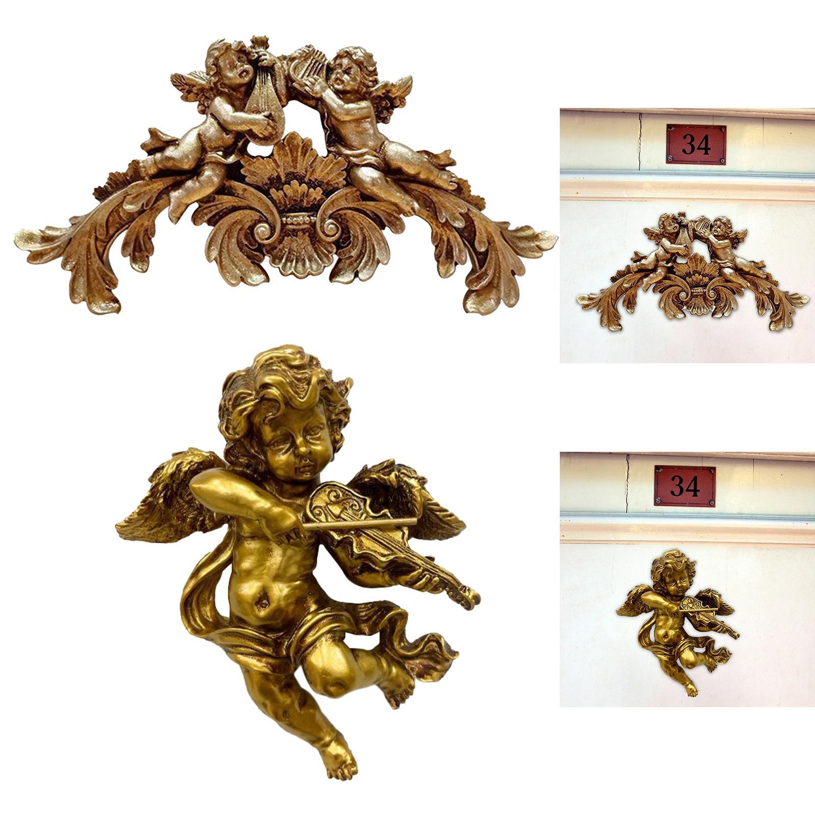 الملاك جدار النحت ديكور المنزل - مراجعة Resin Art Gift For Birthday وسعره