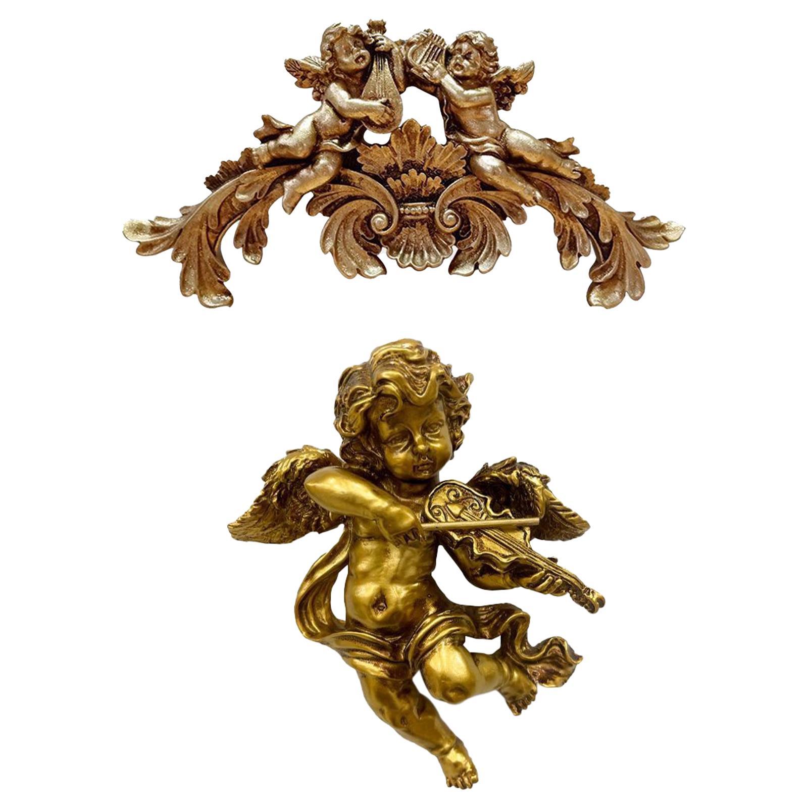 الملاك جدار النحت ديكور المنزل - مراجعة Resin Art Gift For Birthday وسعره