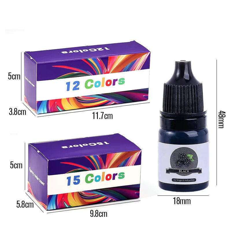 صبغة ألوان راتنجات الايبوكسي 2 - مراجعة Uv Resin Clear Hard وسعره