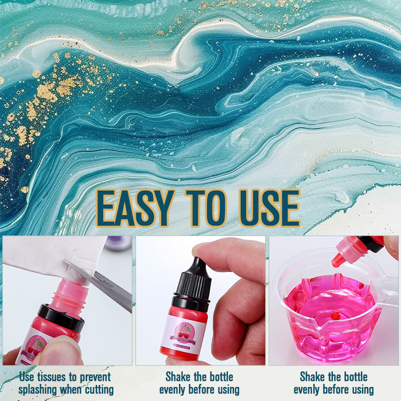 صبغة ألوان راتنجات الايبوكسي 2 - مراجعة Uv Resin Clear Hard وسعره