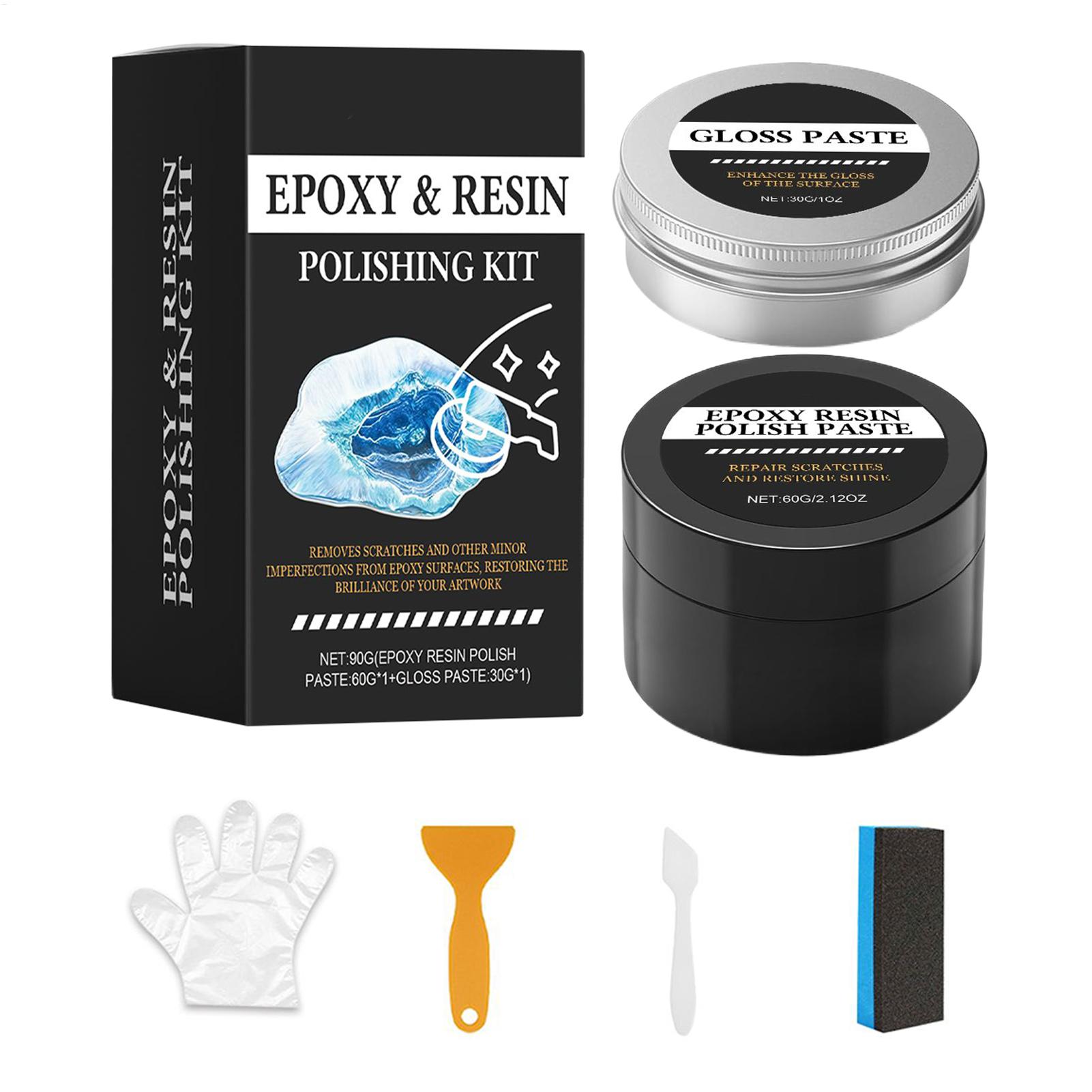 معجون تلميع عالي اللمعان من را - مراجعة Resin Art Epoxy وسعره