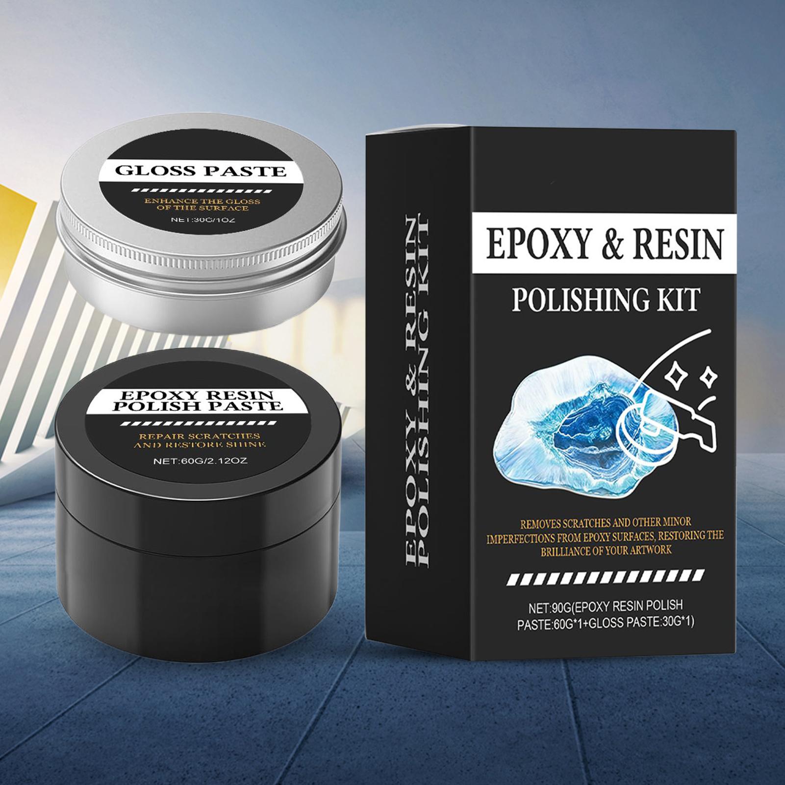 معجون تلميع عالي اللمعان من را - مراجعة Resin Art Epoxy وسعره