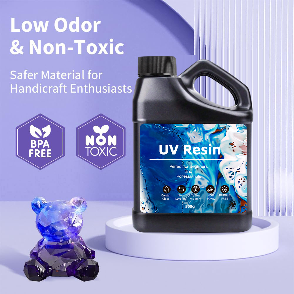 راتنج UV 500-1000 جرام - طقم ر - مراجعة Uv Resin Clear Hard وسعره