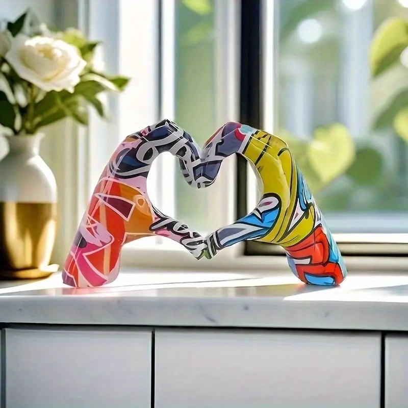 لوحة فنية ملونة على شكل قلب مخ - مراجعة Resin Art Gift For Birthday وسعره