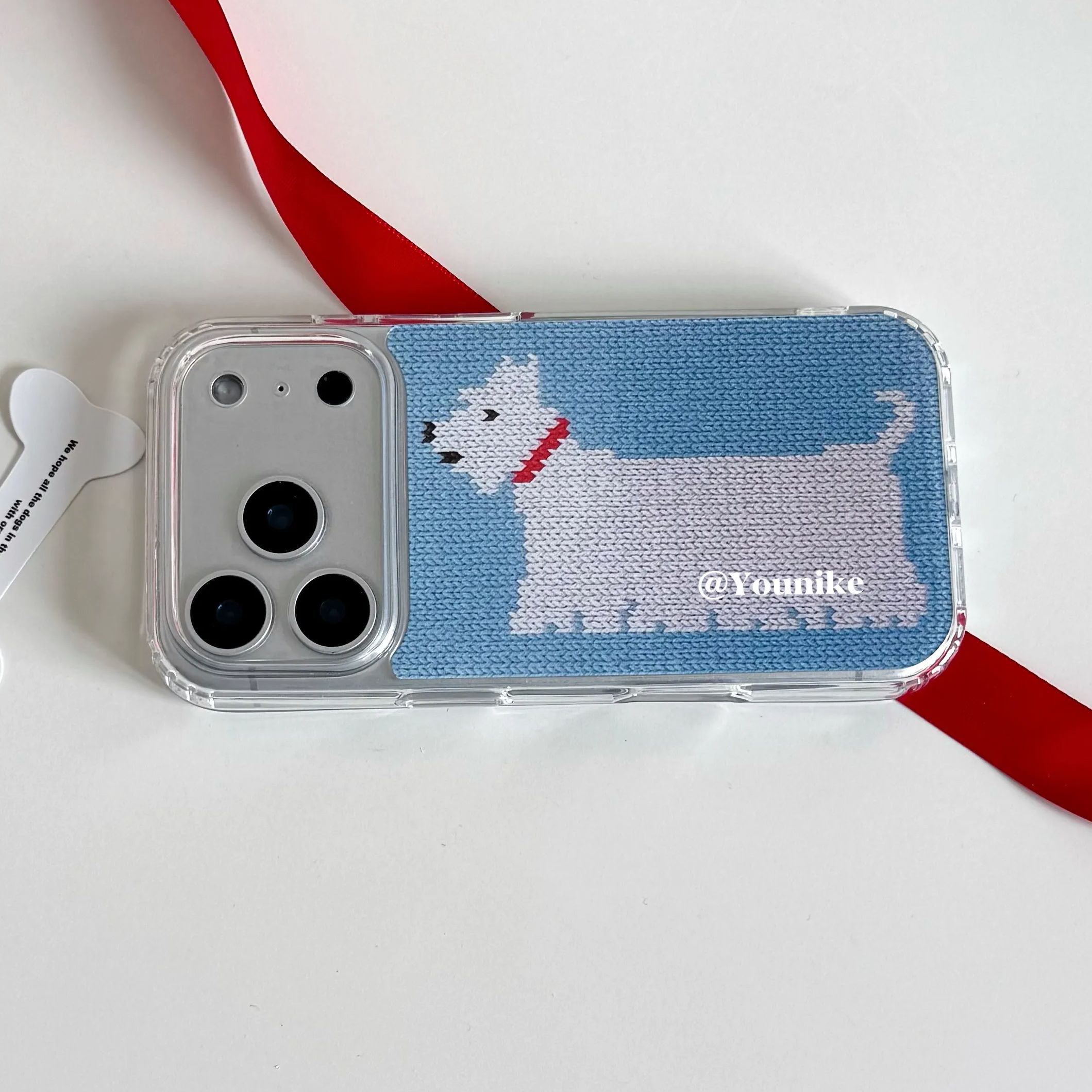 الكورية Ins محبوك مطبوعة الغرب - مراجعة Resin Art Phone Case وسعره