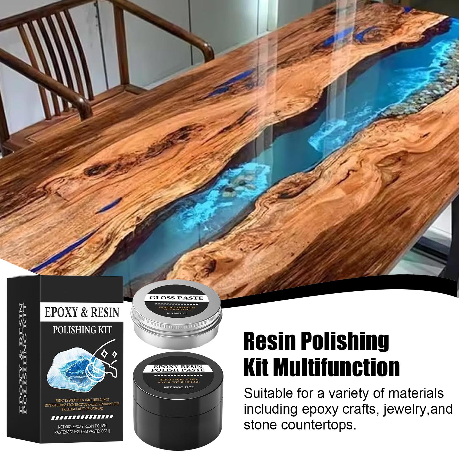 طقم تلميع الراتنج الإيبوكسي -  - مراجعة Resin Art Epoxy وسعره