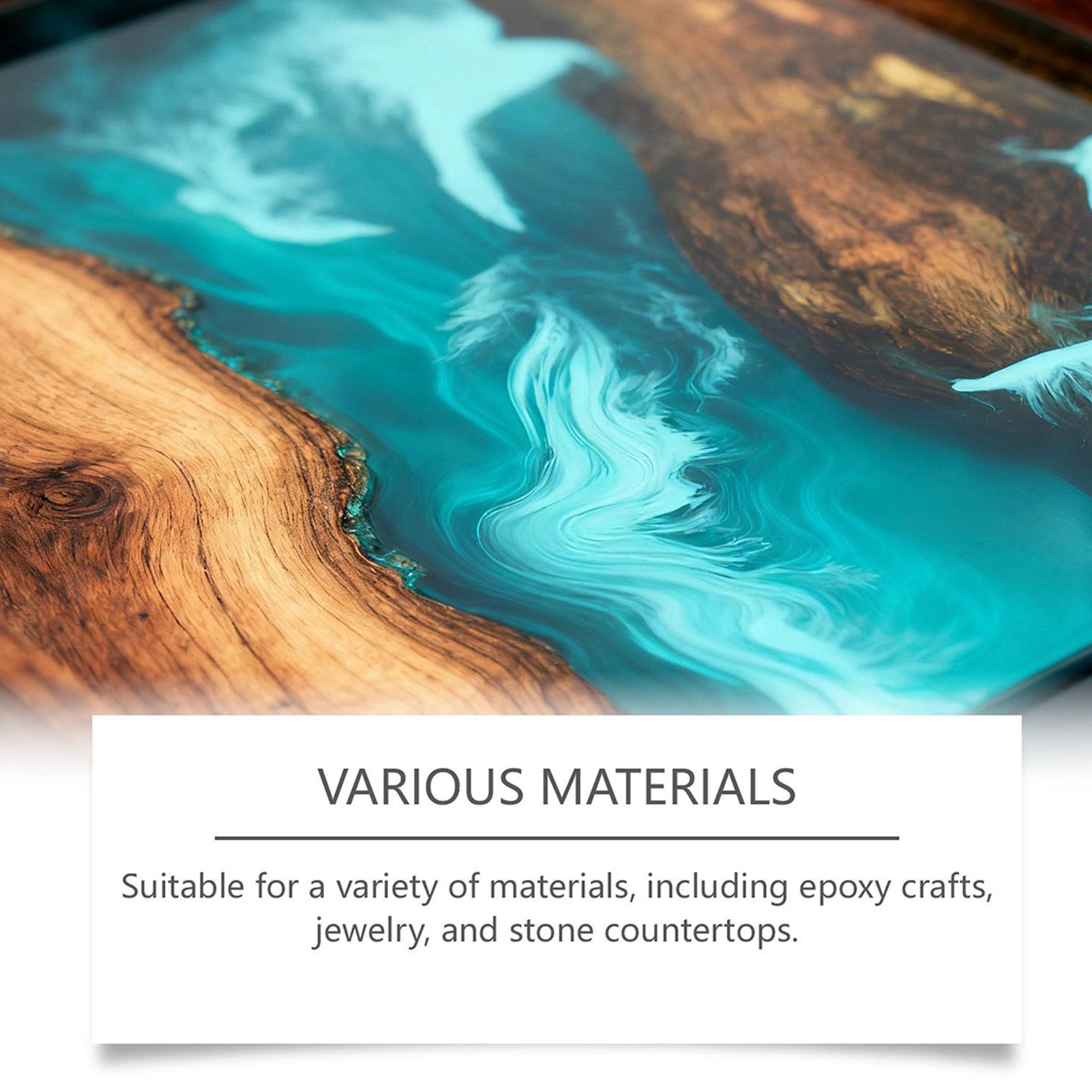 طقم تلميع الراتنج الإيبوكسي -  - مراجعة Resin Art Epoxy وسعره
