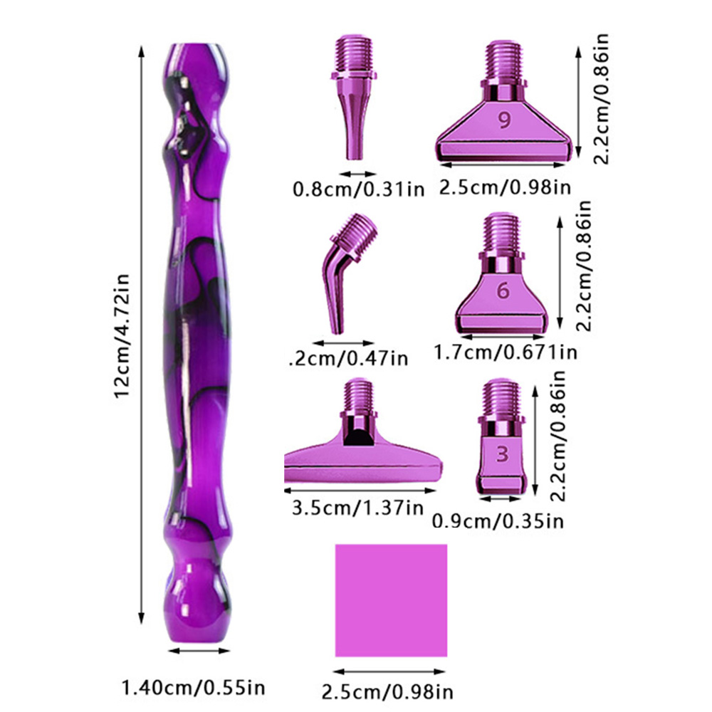مجموعة أدوات ملحقات قلم الرسم  - مراجعة Resin Art Set وسعره