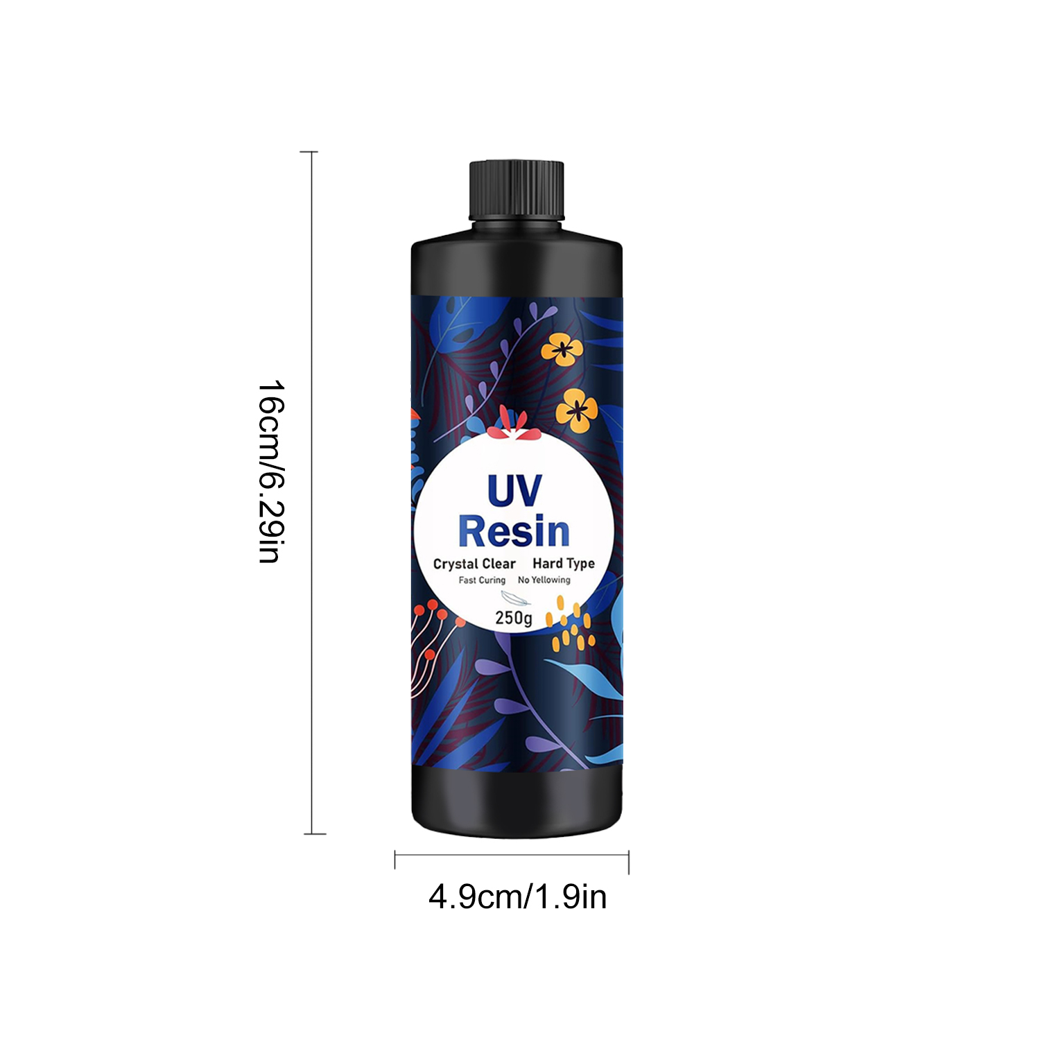 250 جم/500 جم من الراتنج الشفا - مراجعة Uv Resin Clear Hard وسعره