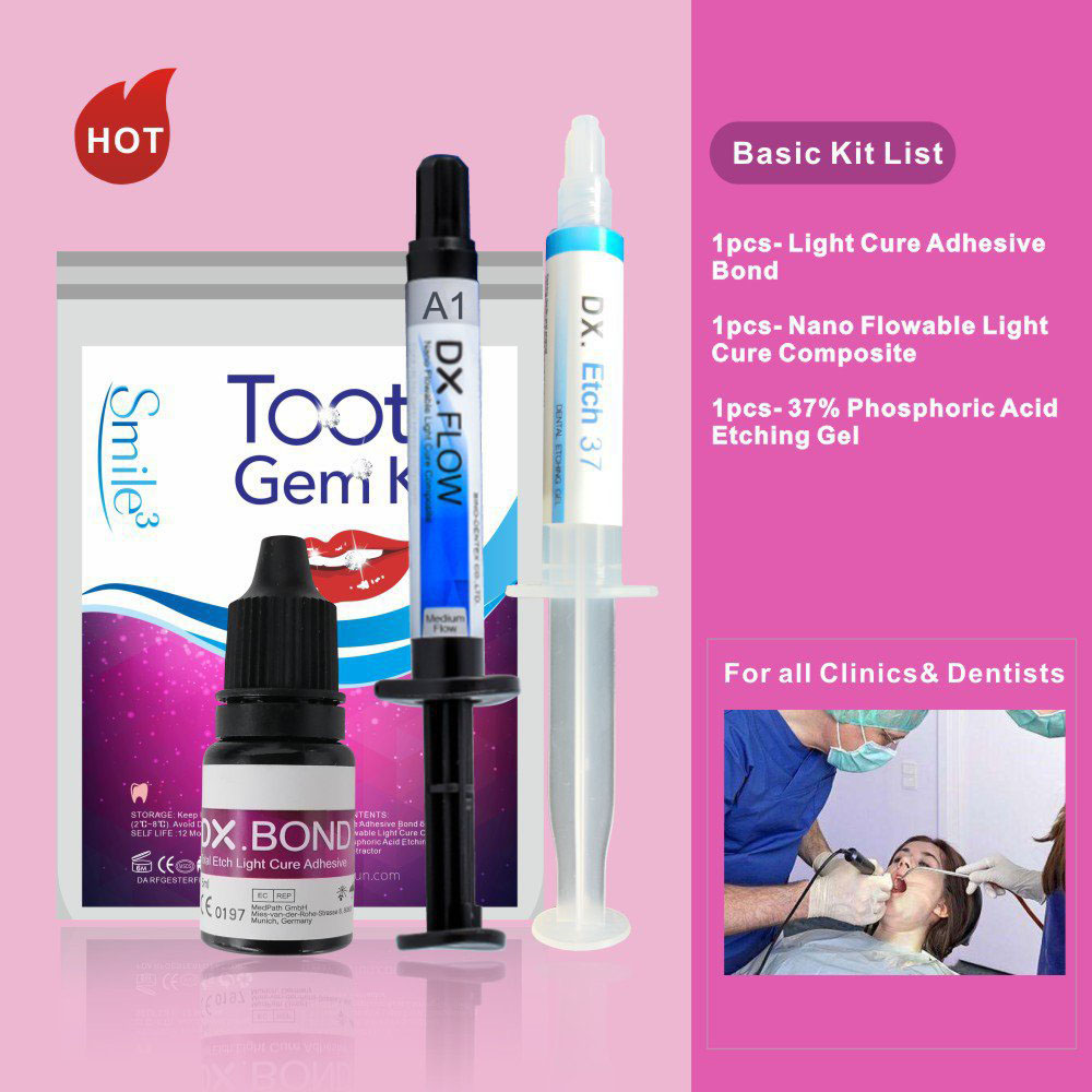 طقم احترافي لتزيين الأسنان بال - مراجعة Resin Art Set وسعره