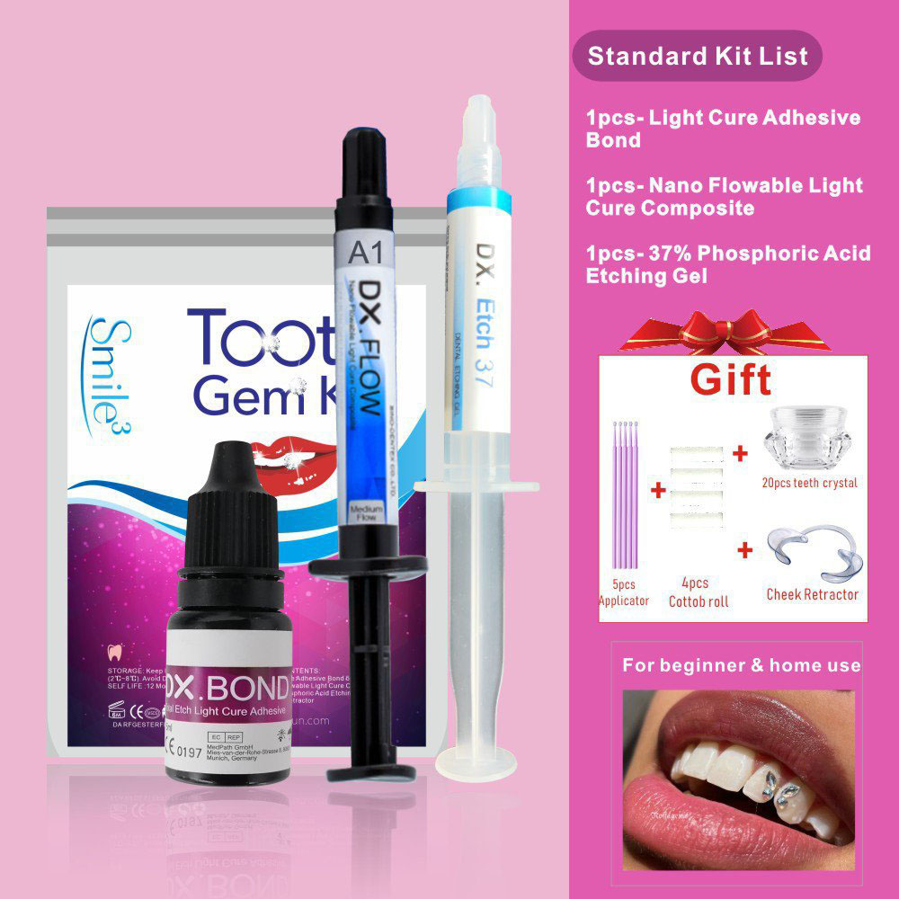طقم احترافي لتزيين الأسنان بال - مراجعة Resin Art Set وسعره