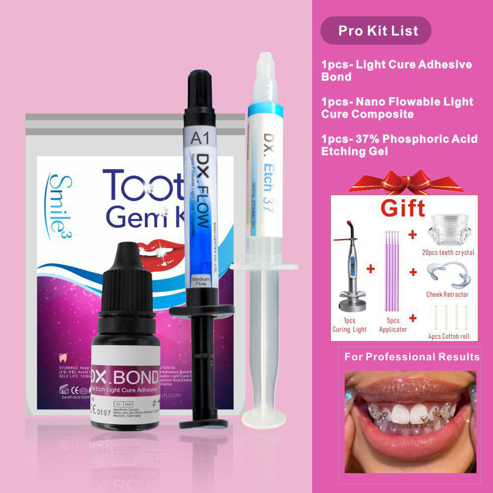 طقم احترافي لتزيين الأسنان بال - مراجعة Resin Art Set وسعره