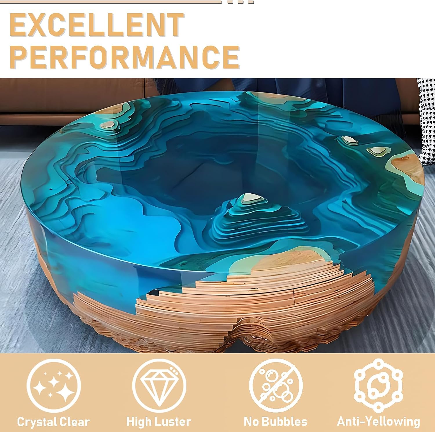 17.6 أوقية/33.8 أوقية AB الرات - مراجعة Resin Art Epoxy وسعره