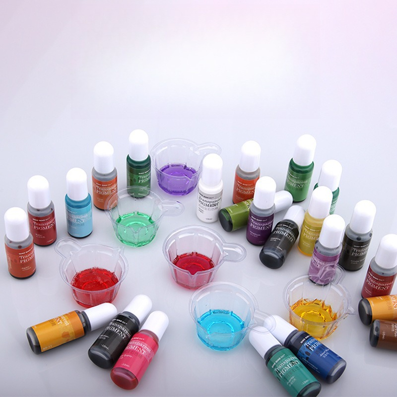 الراتنج الصباغ الأحجار الكريمة - مراجعة Resin Color Paste وسعره