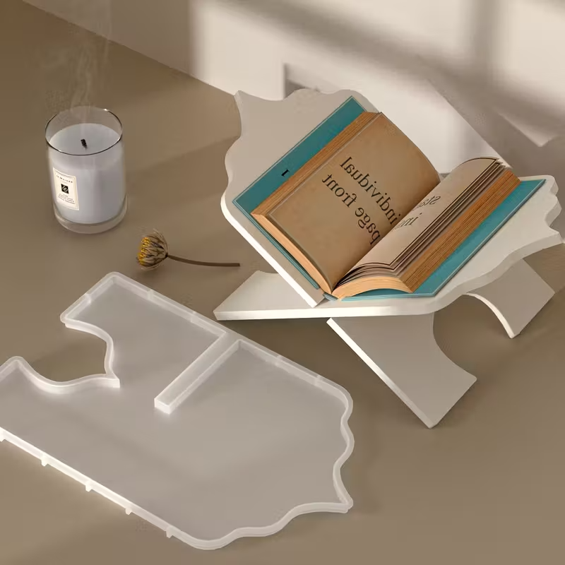 DIY للطي كتاب حامل قالب من الس - مراجعة Resin Art Quran وسعره