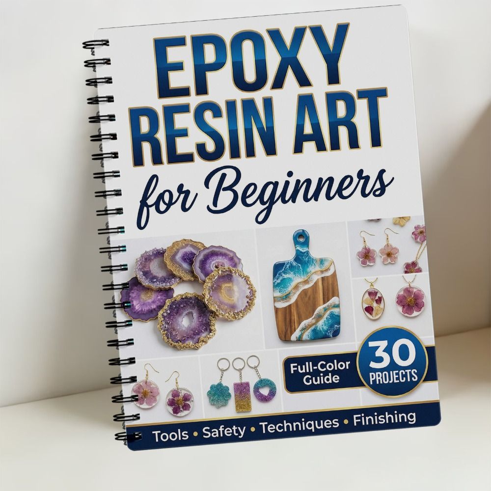 دليل فن الإيبوكسي خطوة بخطوة:  - مراجعة Resin Art Guide Free وسعره