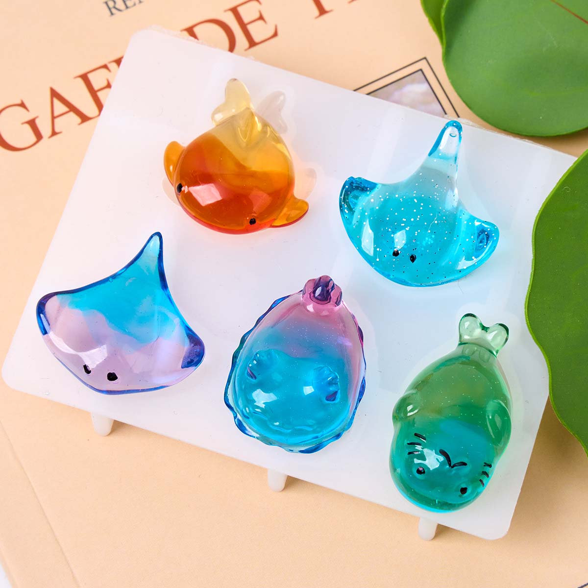 قالب سيليكون ثلاثي الأبعاد بتص - مراجعة Resin Art Epoxy وسعره