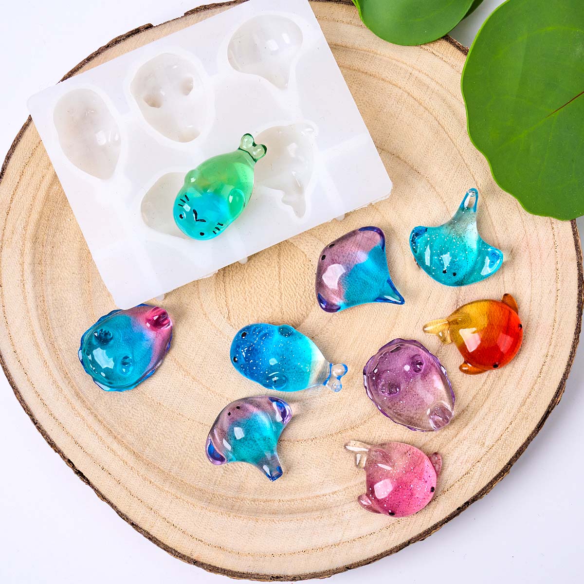 قالب سيليكون ثلاثي الأبعاد بتص - مراجعة Resin Art Epoxy وسعره
