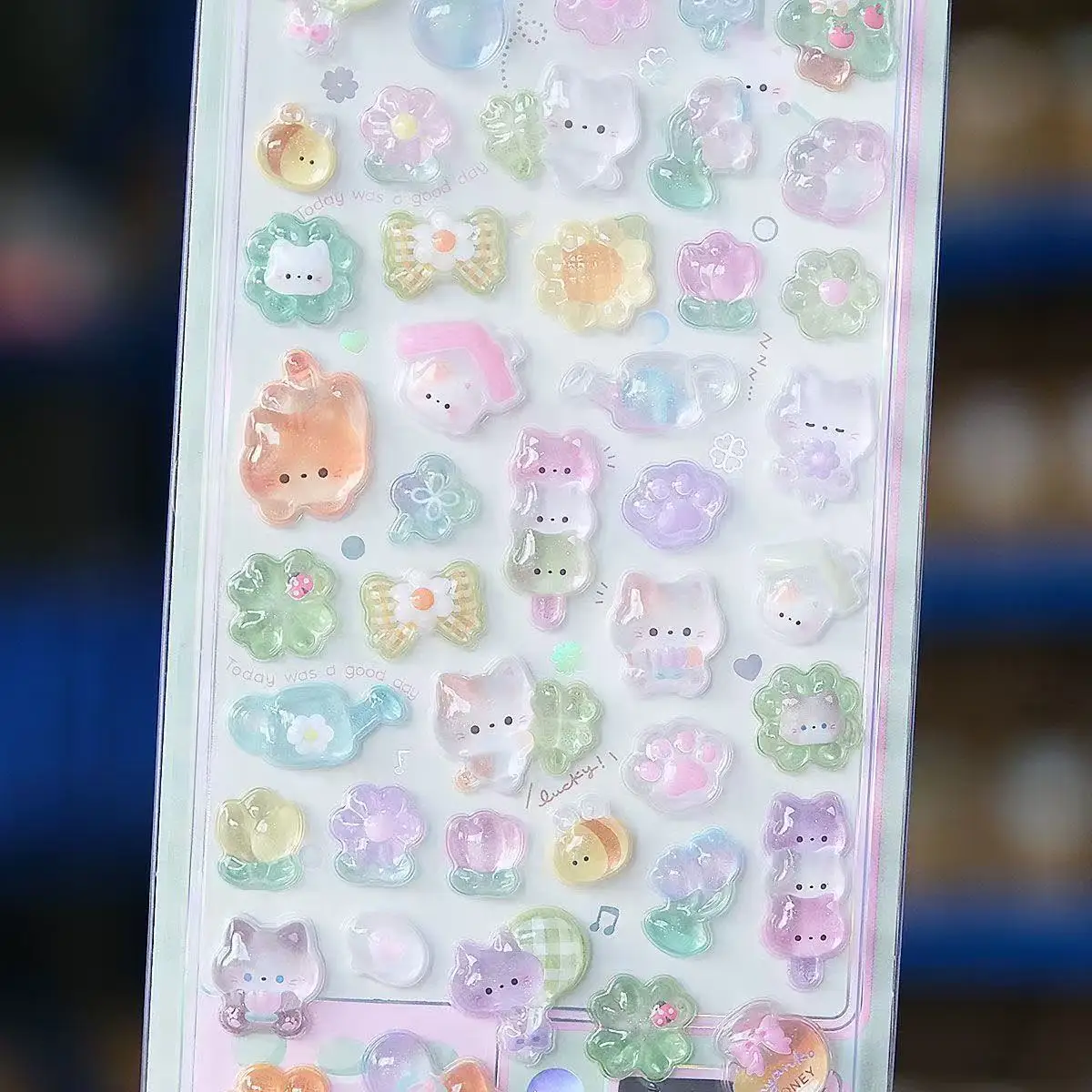 ملصقات كاواي ثلاثية الأبعاد من - مراجعة Resin Art Phone Case وسعره