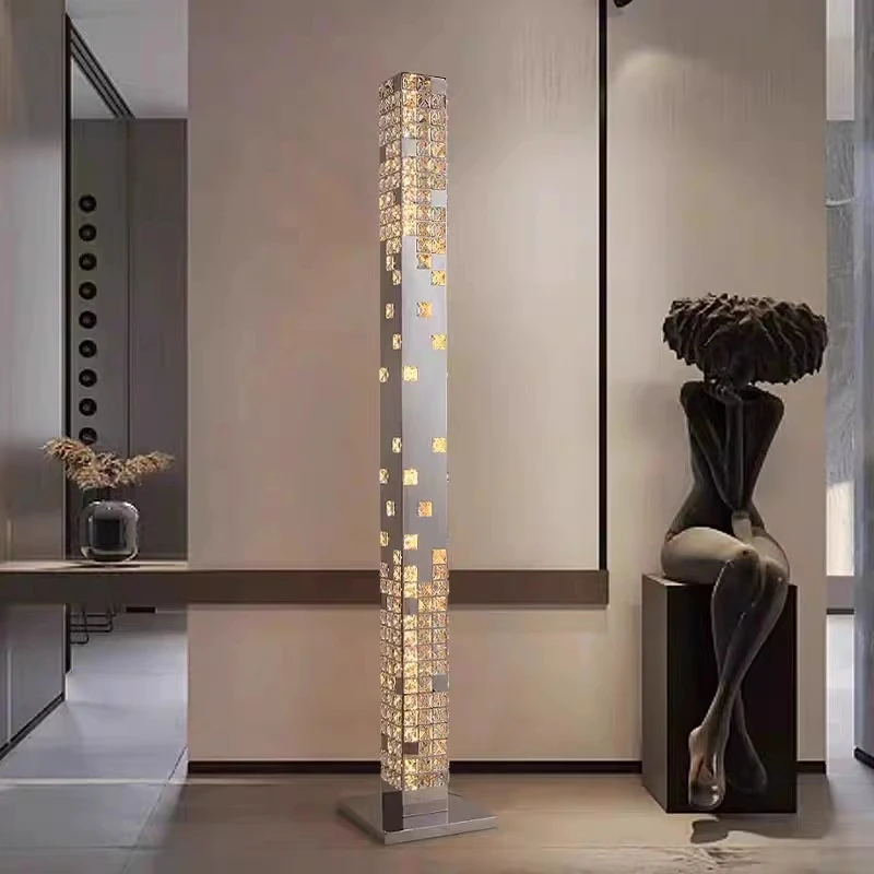 مصباح أرضي كريستالي بتصميم عصر - مراجعة Resin Art Floor Design وسعره