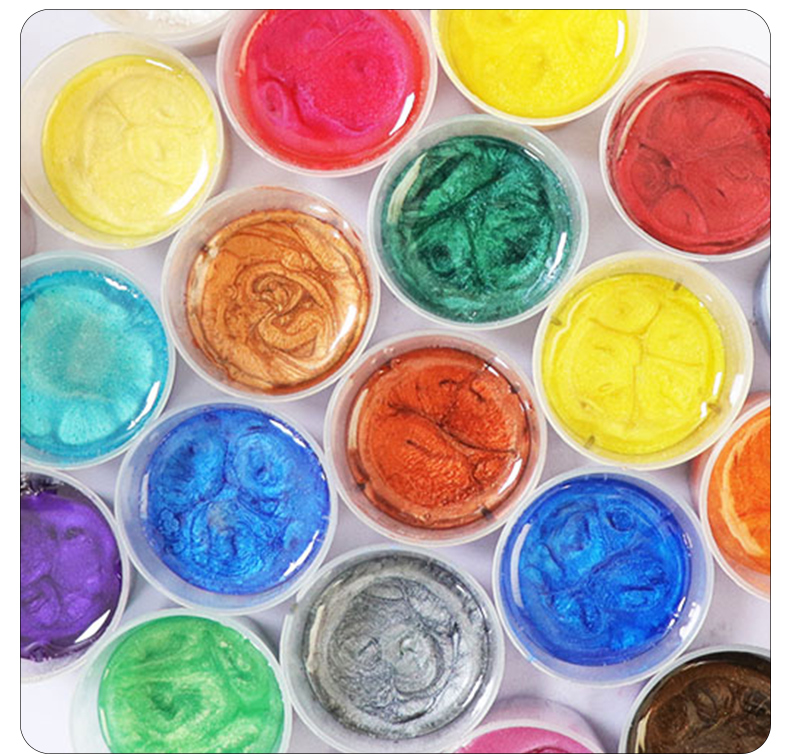 10 مللي مسحوق اللؤلؤ الايبوكسي - مراجعة Resin Color Paste وسعره