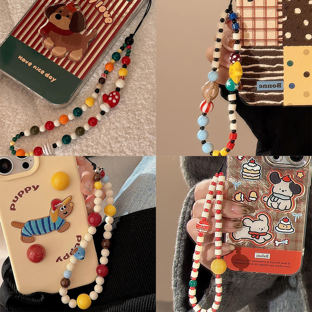 لطيف الكلب الدب الجبن قلادة سل - مراجعة Resin Art Phone Case وسعره