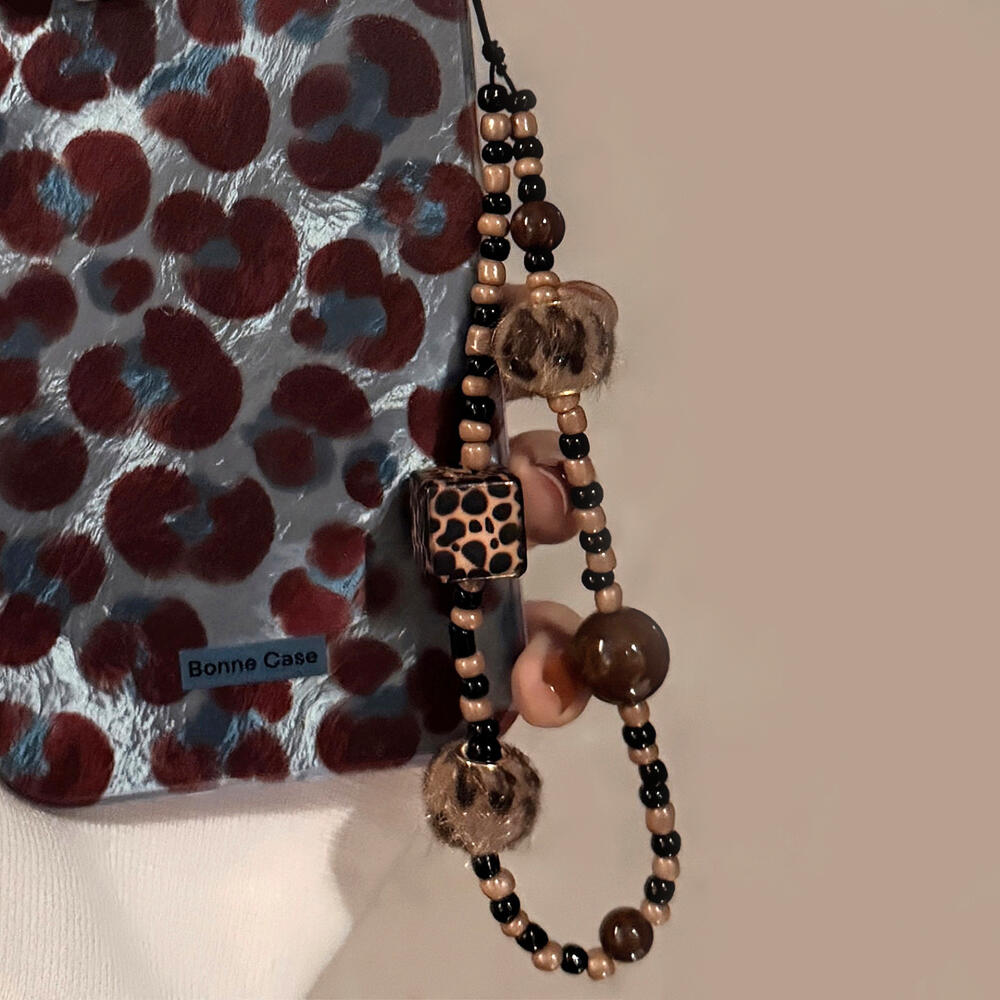 لطيف الكلب الدب الجبن قلادة سل - مراجعة Resin Art Phone Case وسعره