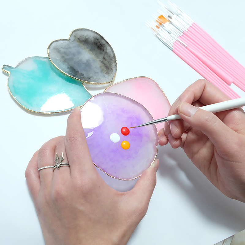 الراتنج حجر لوحة ألوان هلام طل - مراجعة Resin Color Paste وسعره