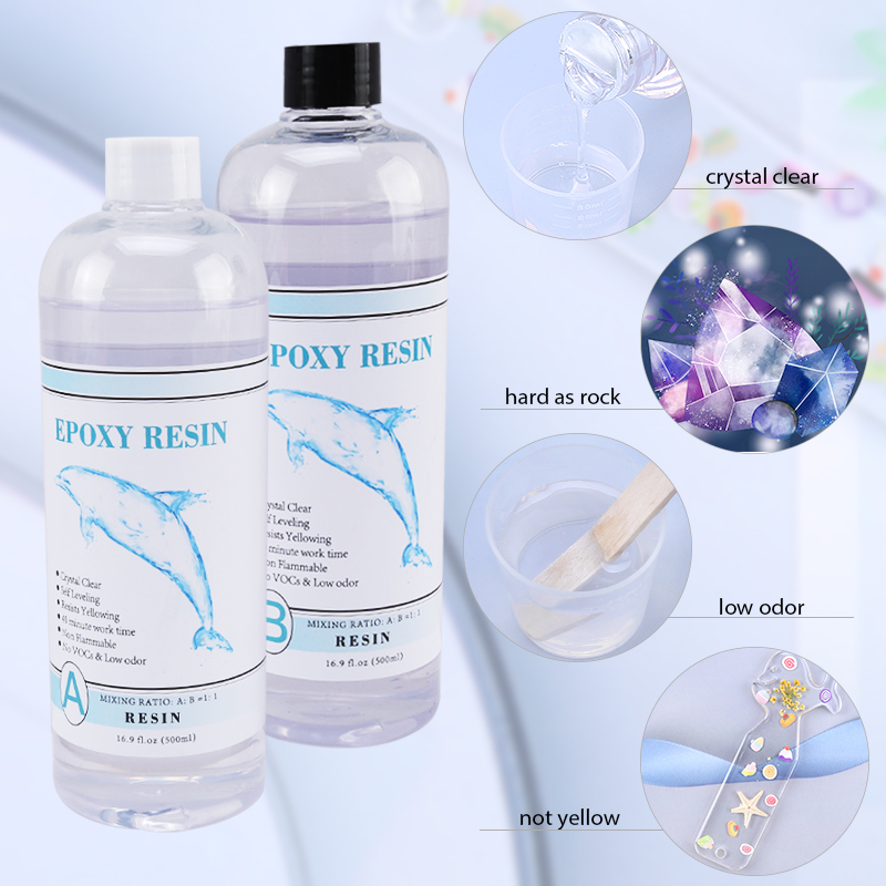 1:1 واضح راتنجات الايبوكسي كري - مراجعة Uv Resin Clear Hard وسعره