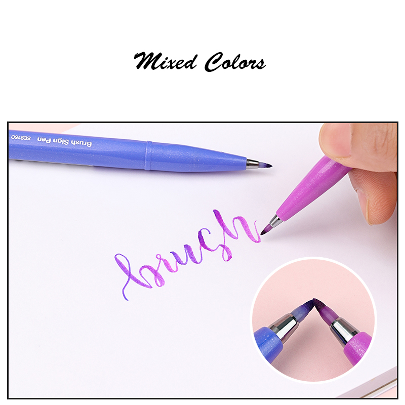PENTEL فرشاة اللمس تسجيل القلم - مراجعة Pentel Pen Sign Pen وسعره