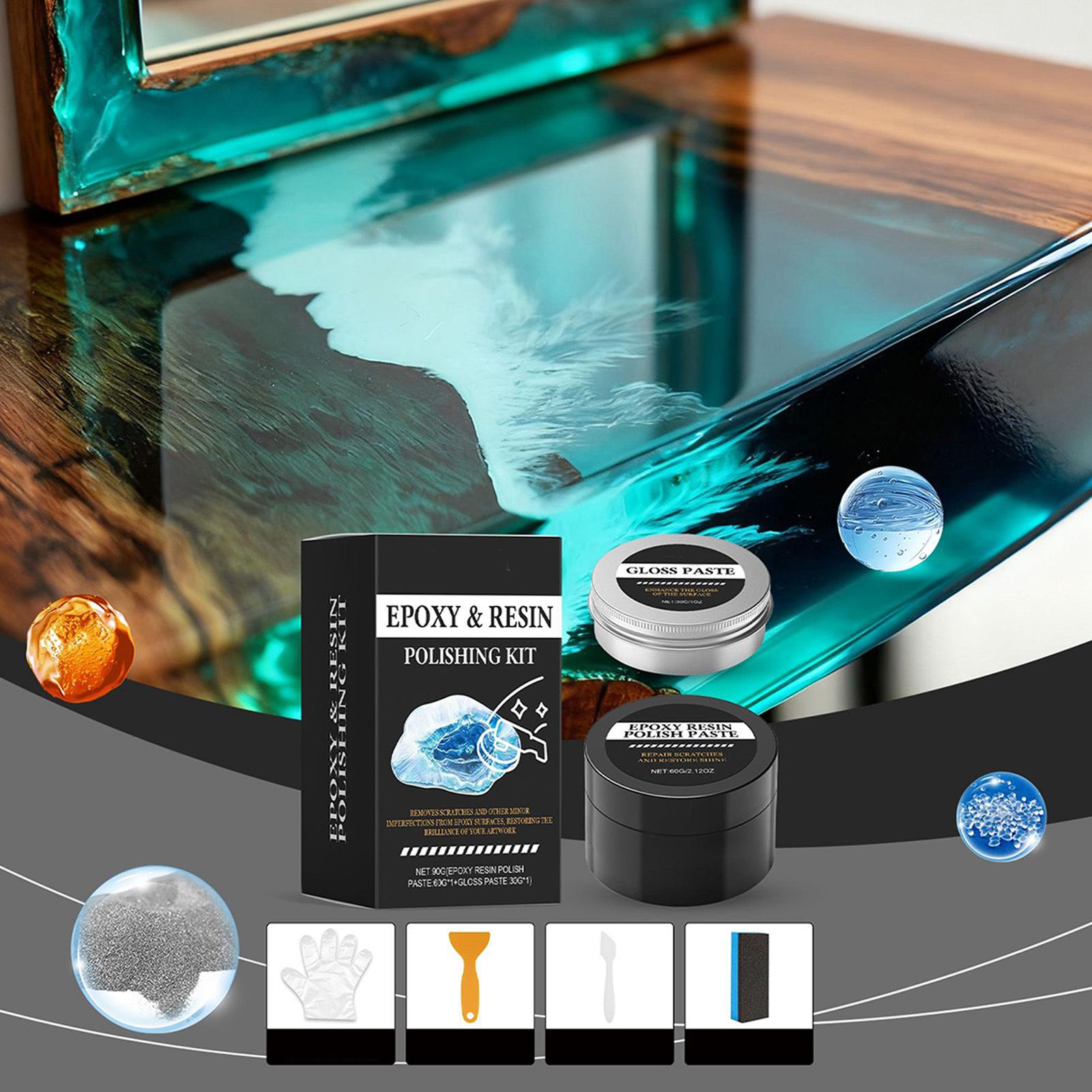 مجموعة تلميع راتنجات الإيبوكسي - مراجعة Resin Art Epoxy وسعره