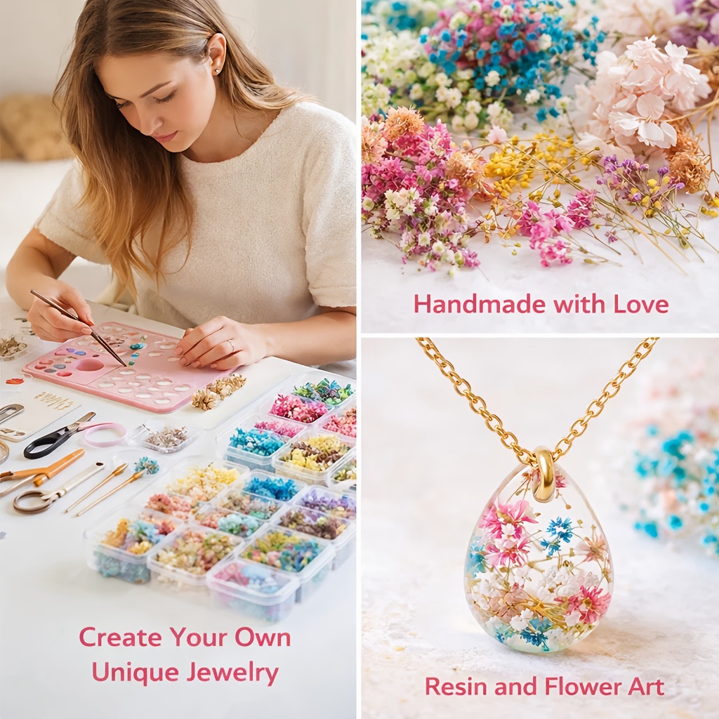 مجموعة من 10 صناديق مزينة بباق - مراجعة Resin Art Gift For Birthday وسعره