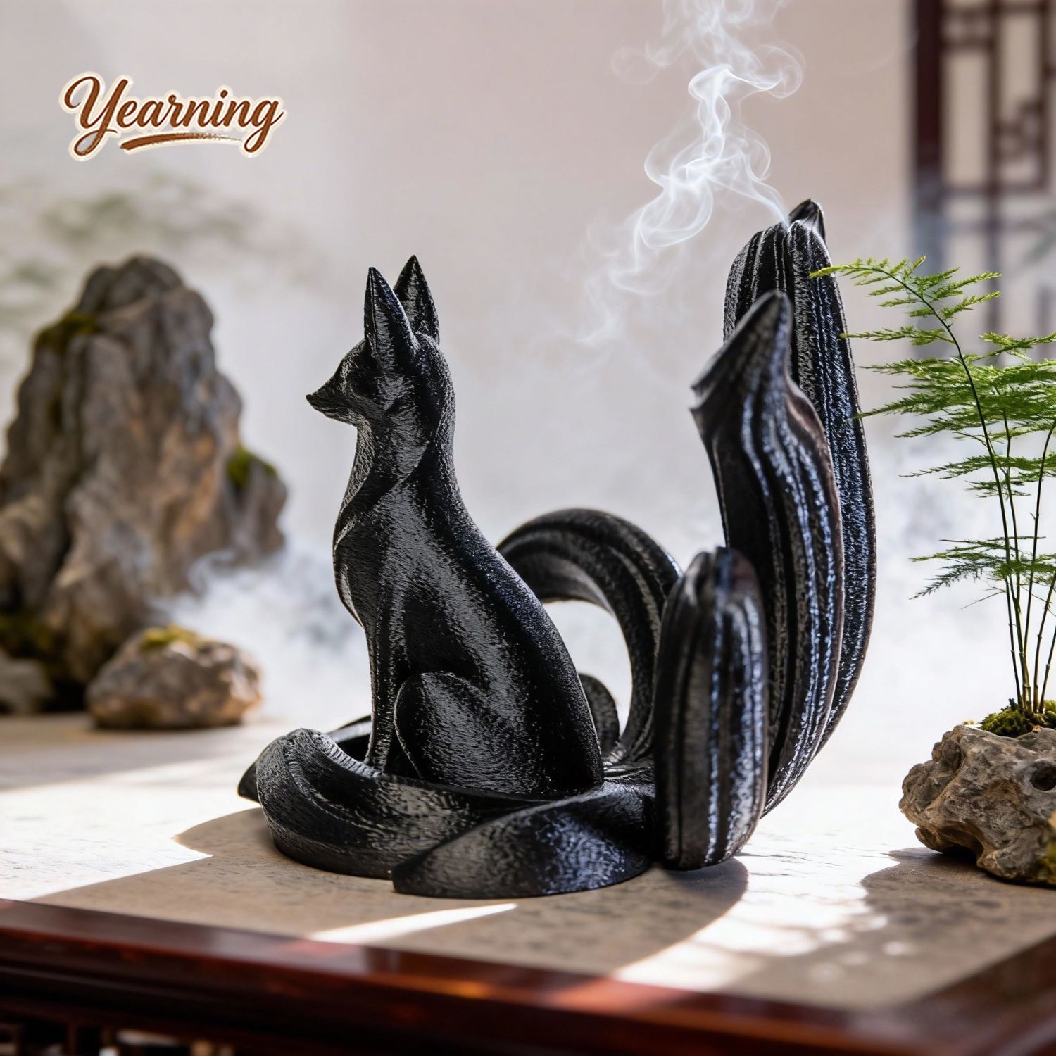 زينة فنية بسيطة على شكل ثعلب ذ - مراجعة Resin Art For Anniversary Gift وسعره