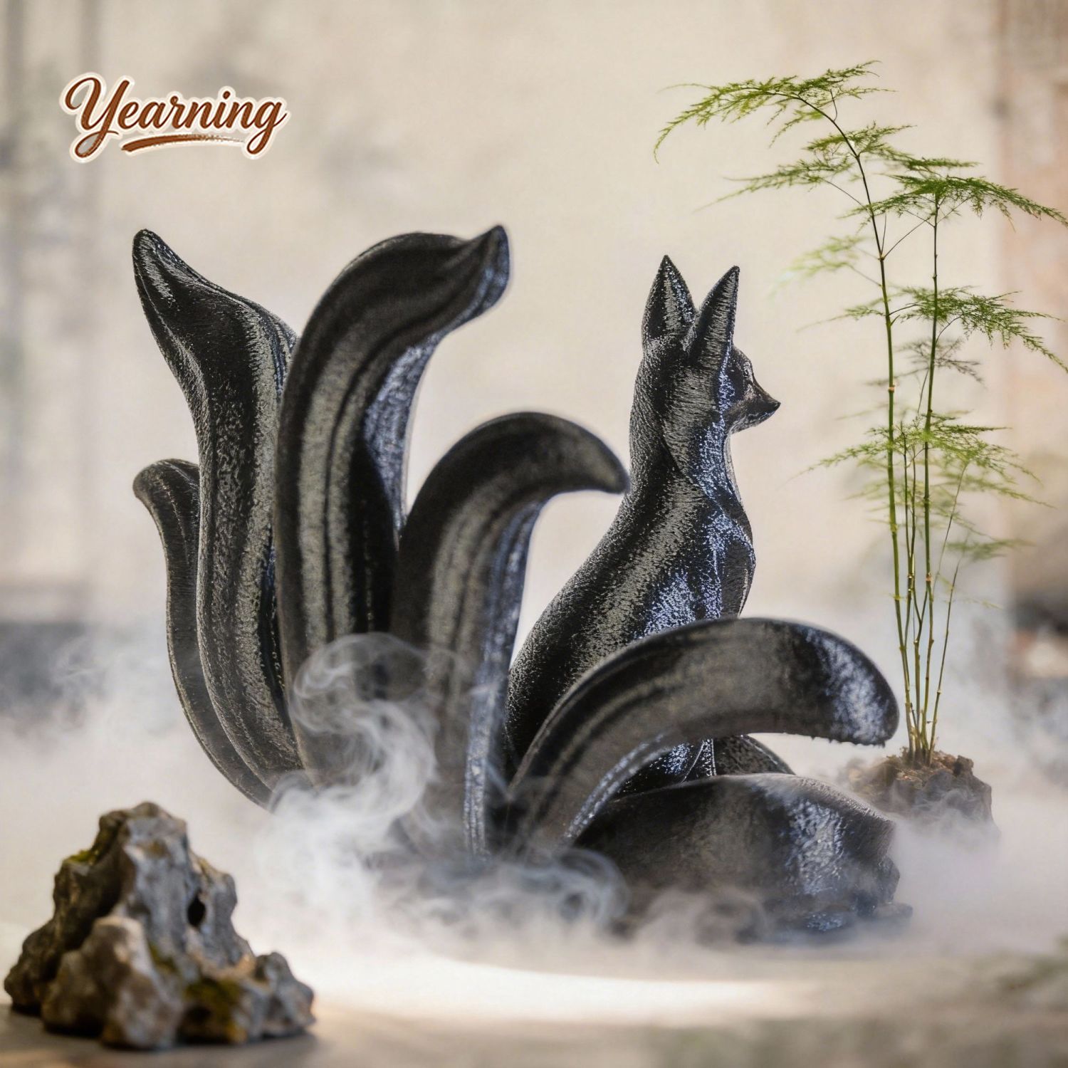 زينة فنية بسيطة على شكل ثعلب ذ - مراجعة Resin Art For Anniversary Gift وسعره