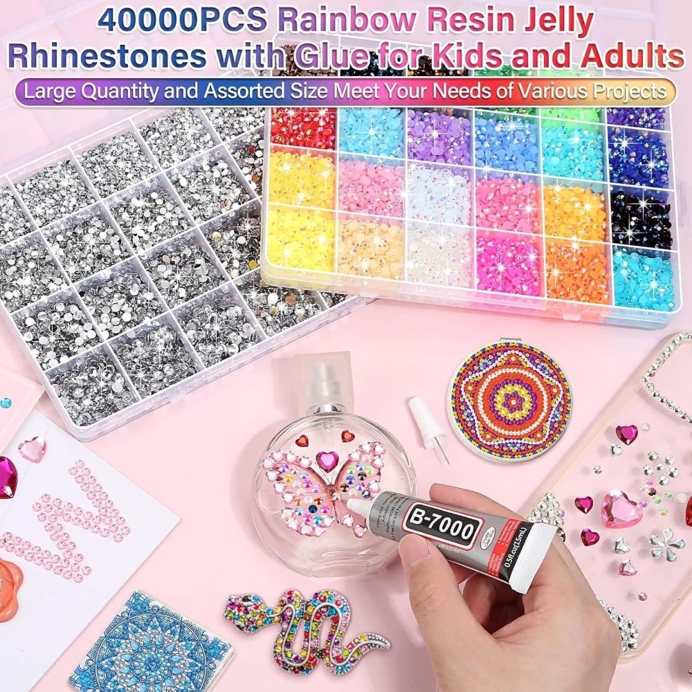 مجموعة أحجار الراين الراتنجية  - مراجعة Resin Art Workshop وسعره