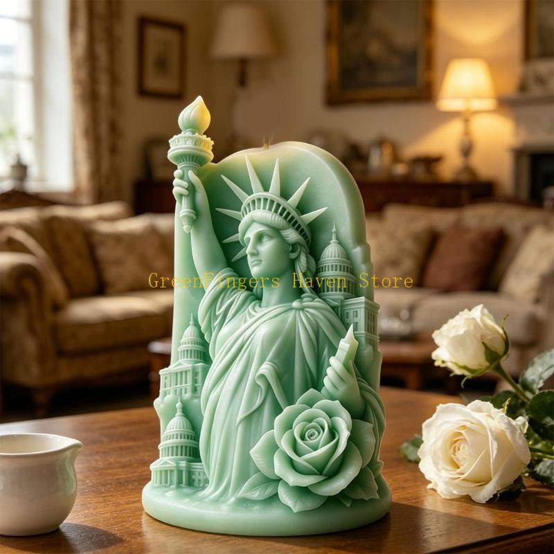 F68D ثلاثية الأبعاد تمثال الحر - مراجعة Resin Art For Anniversary Gift وسعره